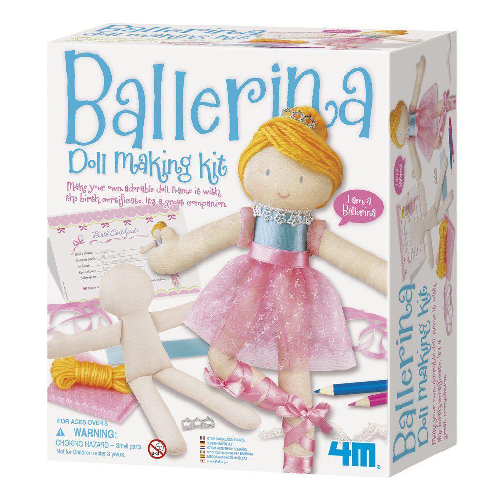 Ballerina Doll Making Kit-Toysmith-The Red Balloon Toy Store