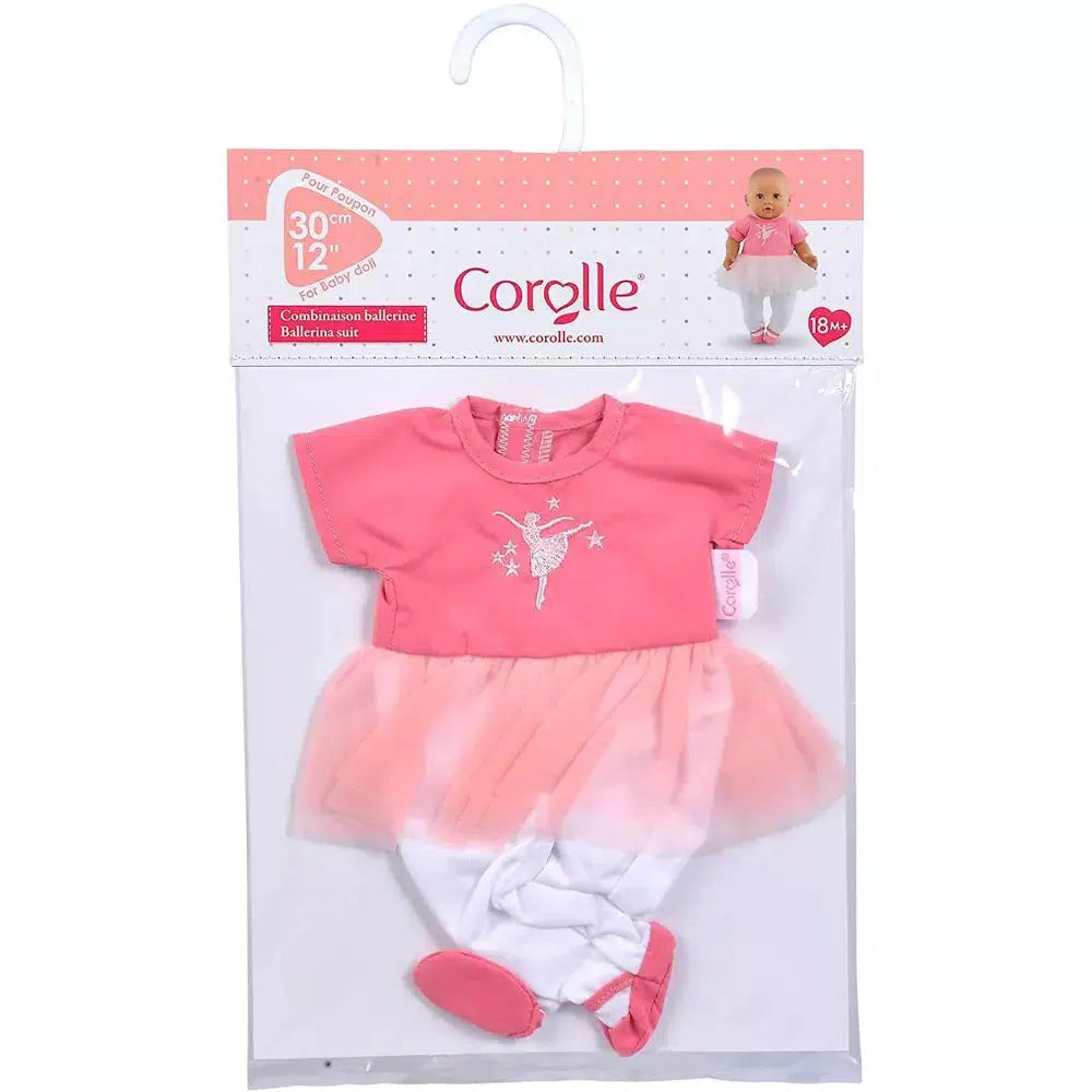 the ballerina suit comes in a flat clear plastic bag with a hanger on top.