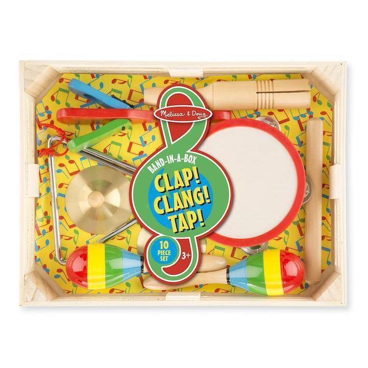 Band-in-a-Box Clap! Clang! Tap!-Melissa & Doug-The Red Balloon Toy Store
