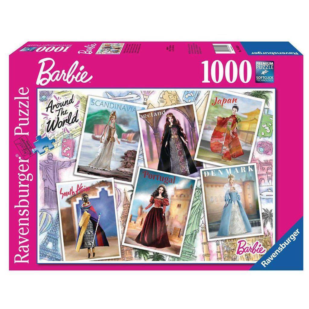 Barbie Around the World 1000pc-Ravensburger-The Red Balloon Toy Store