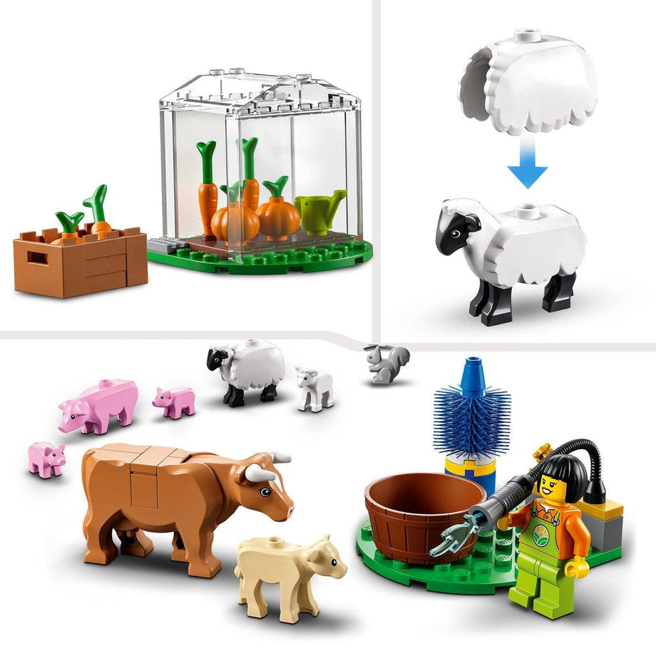 Barn Farm Animals Lego 60346 The