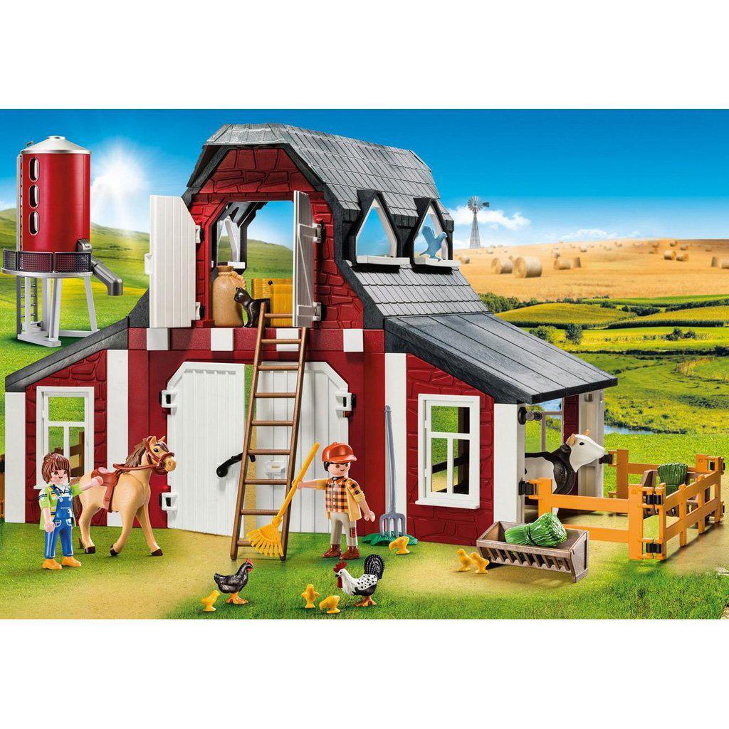 Barn with Silo-Playmobil-The Red Balloon Toy Store