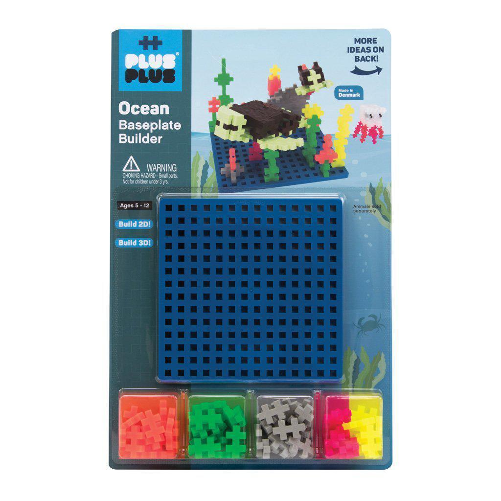 Baseplate Builder - Ocean-Plus-Plus-The Red Balloon Toy Store