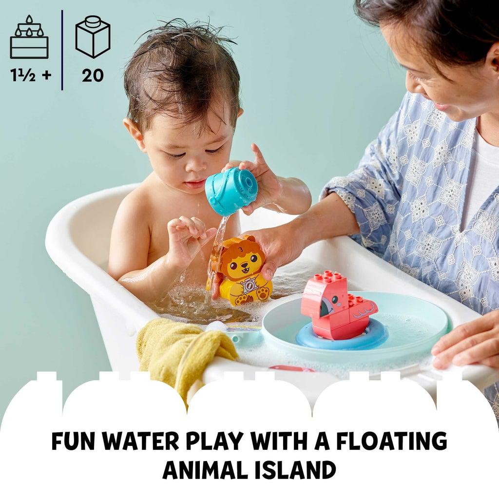 Bath Time Fun: Floating Animal Island-LEGO-The Red Balloon Toy Store