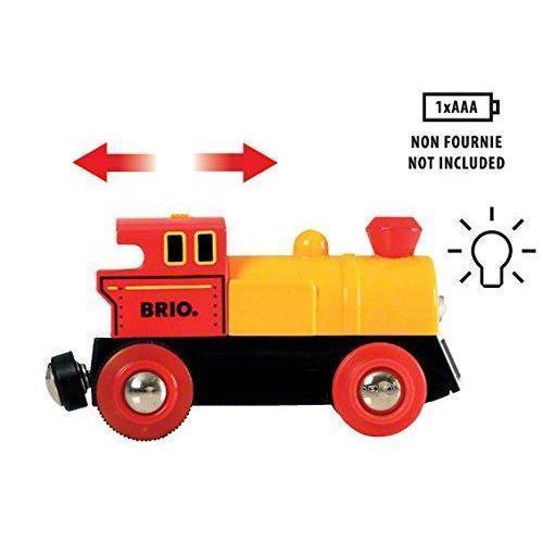 Battery Operated Action Train-Brio-The Red Balloon Toy Store