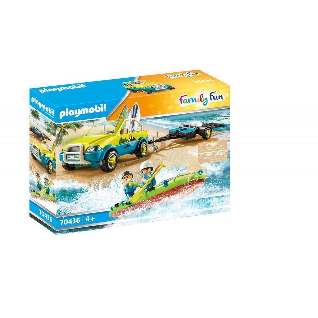 Beach Car with Canoe Playset-Playmobil-The Red Balloon Toy Store