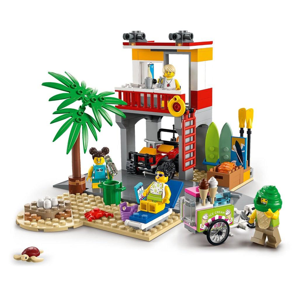 Beach Lifeguard Station-LEGO-The Red Balloon Toy Store