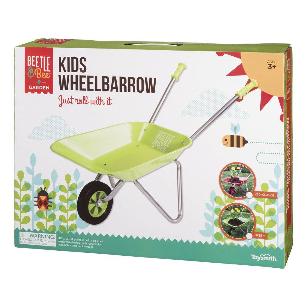 Beetle & Bee Kid's Wheelbarrow-Toysmith-The Red Balloon Toy Store