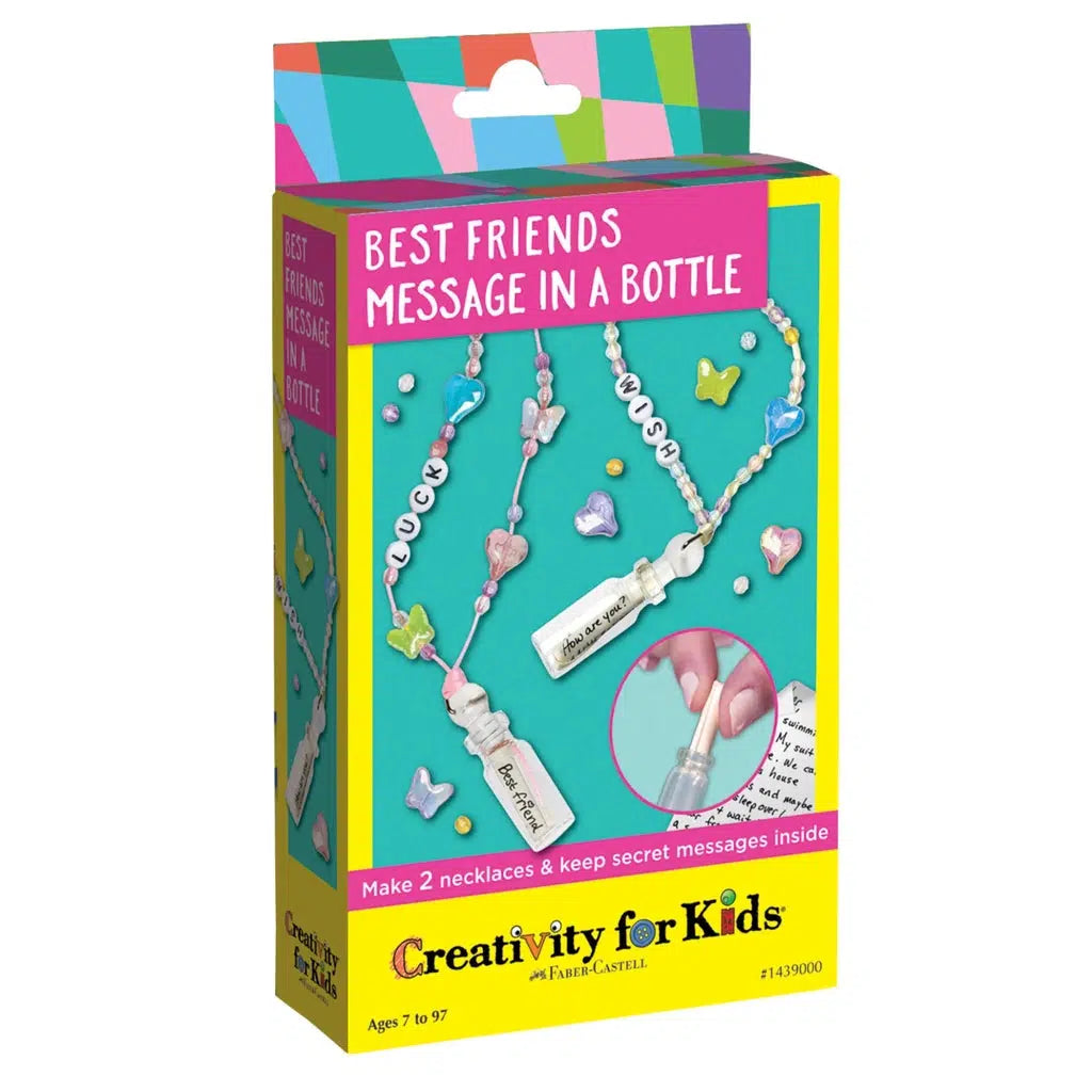 Best Friends Message in a Bottle Mini Kit-Creativity for Kids-The Red Balloon Toy Store