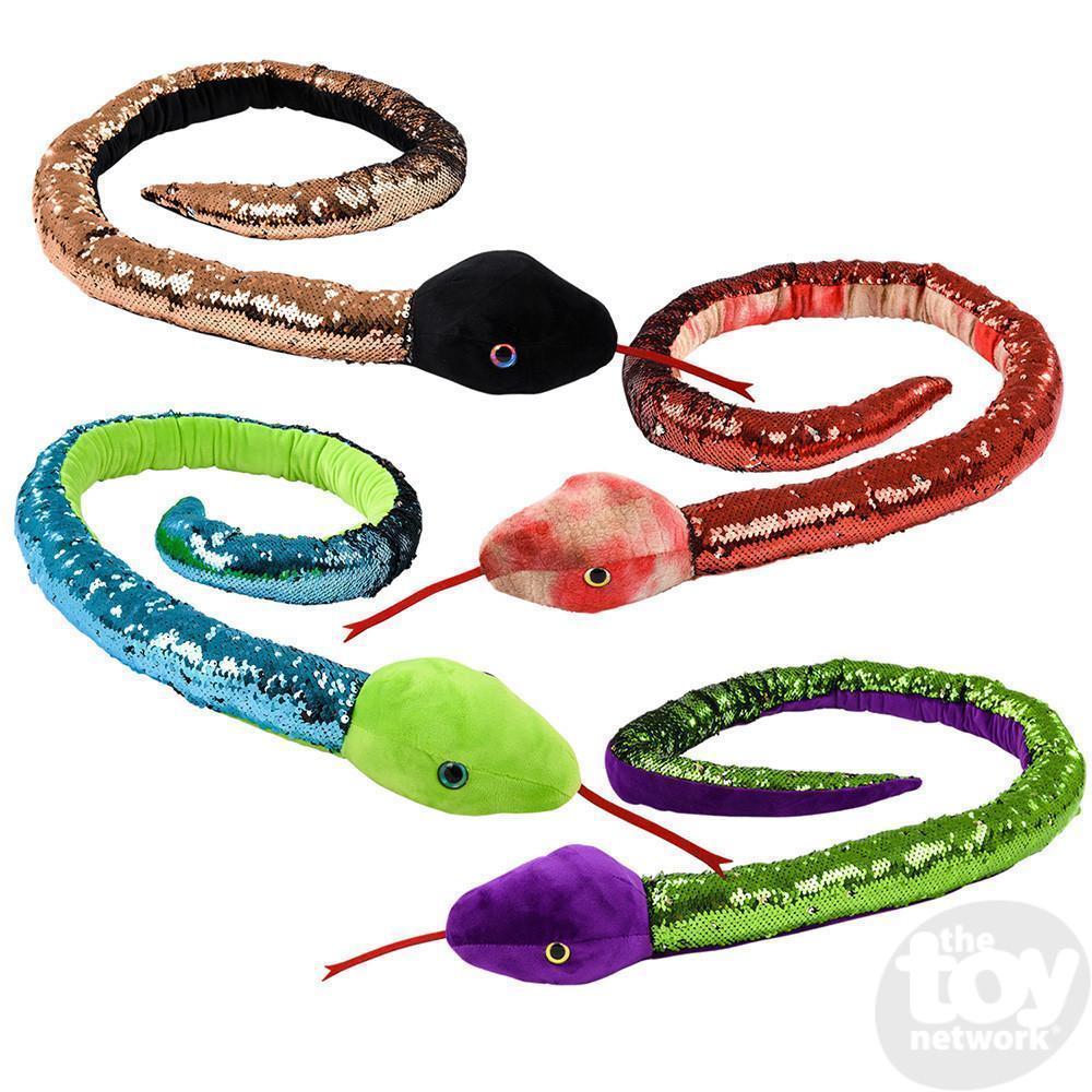 Big Sequin Snakes Party Assortment-The Toy Network-The Red Balloon Toy Store