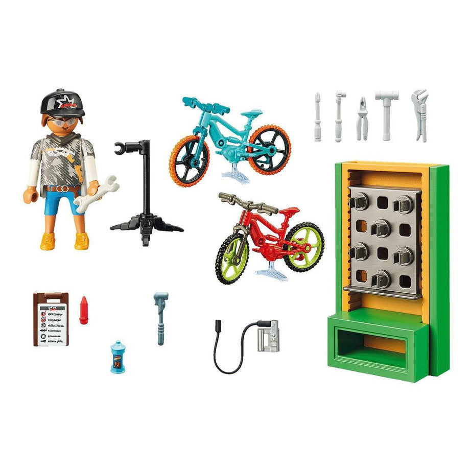 Bike Workshop Gift Set - Playmobil – The Red Balloon Toy Store