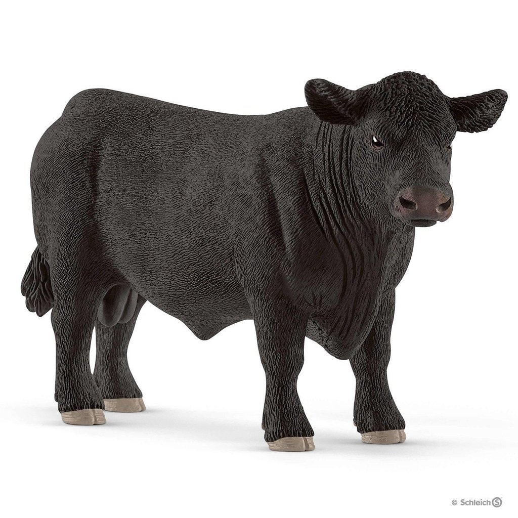 Black Angus Bull-Schleich-The Red Balloon Toy Store