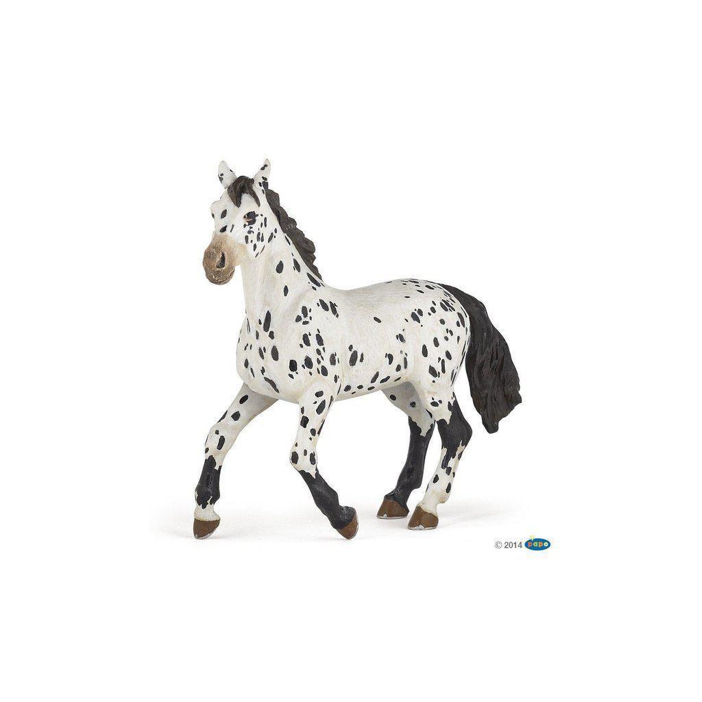 Black Appaloosa Horse Figurine Papo – The Red Balloon Toy Store