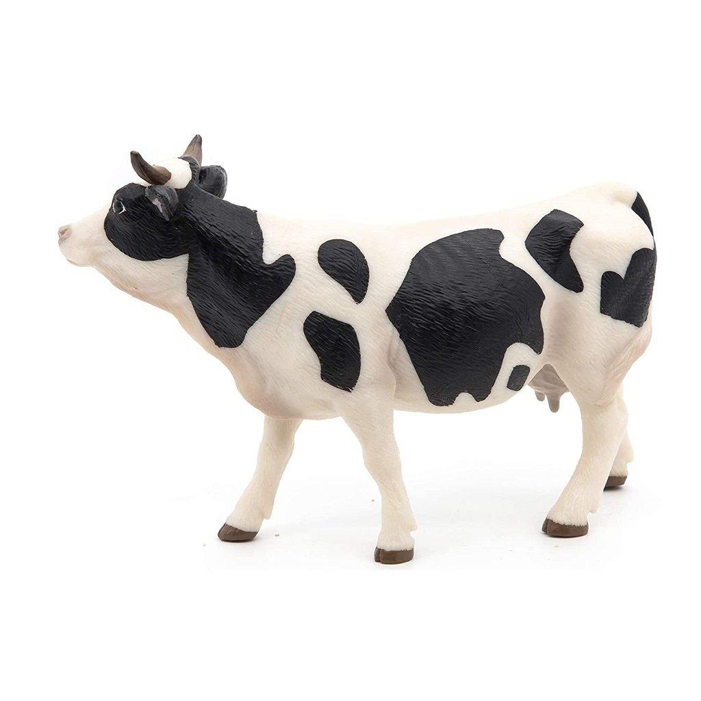 Black & White Cow Figurine-Papo-The Red Balloon Toy Store