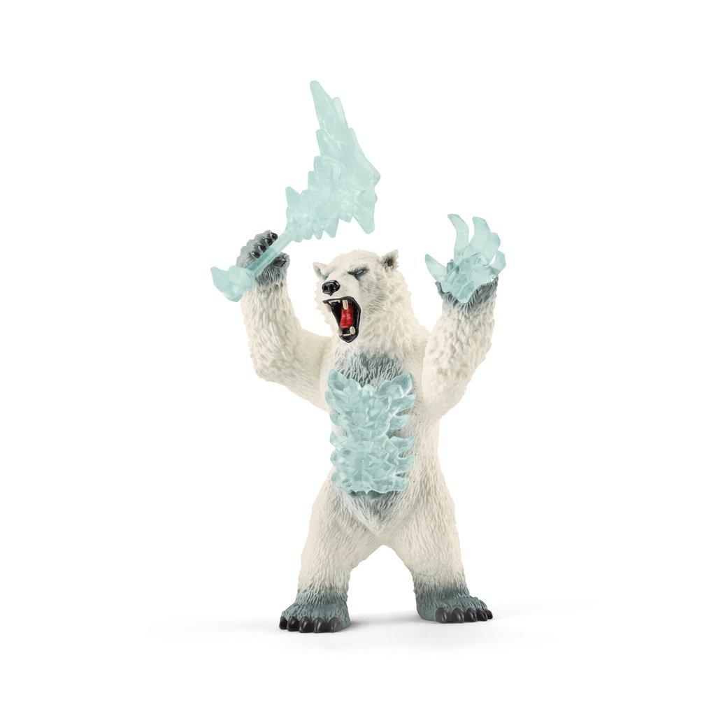 Blizzard Bear with Weapon-Schleich-The Red Balloon Toy Store