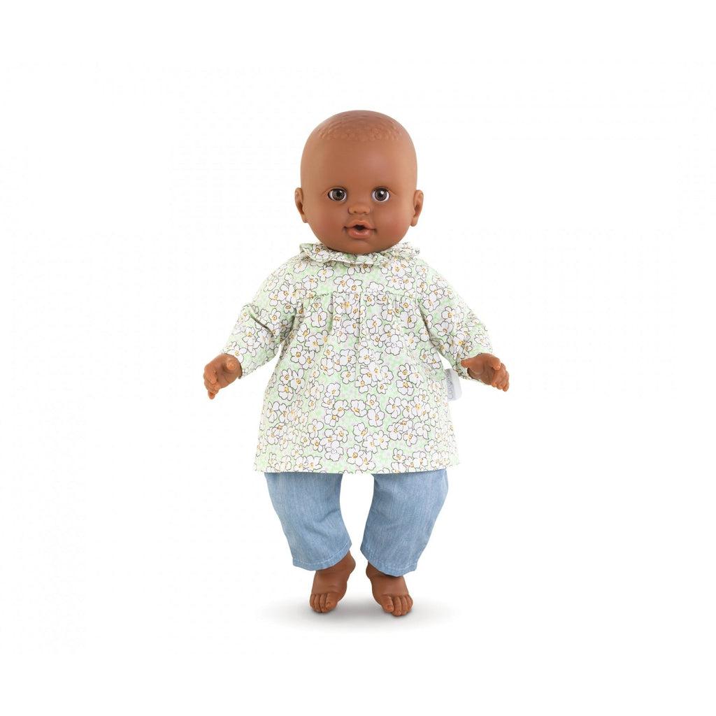 a baby doll is shown wearing the outfit
