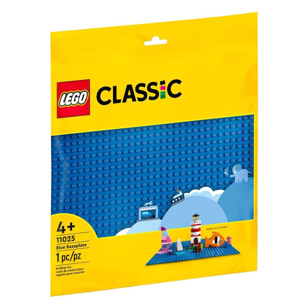 Syd Udtømning Amerika LEGO Blue Baseplate (11025) – The Red Balloon Toy Store