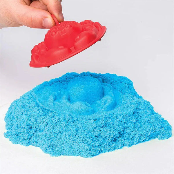 Kinetic Sand Sandbox Set Blue in 2023  Kinetic sand, Cool toys for girls,  Colored sand