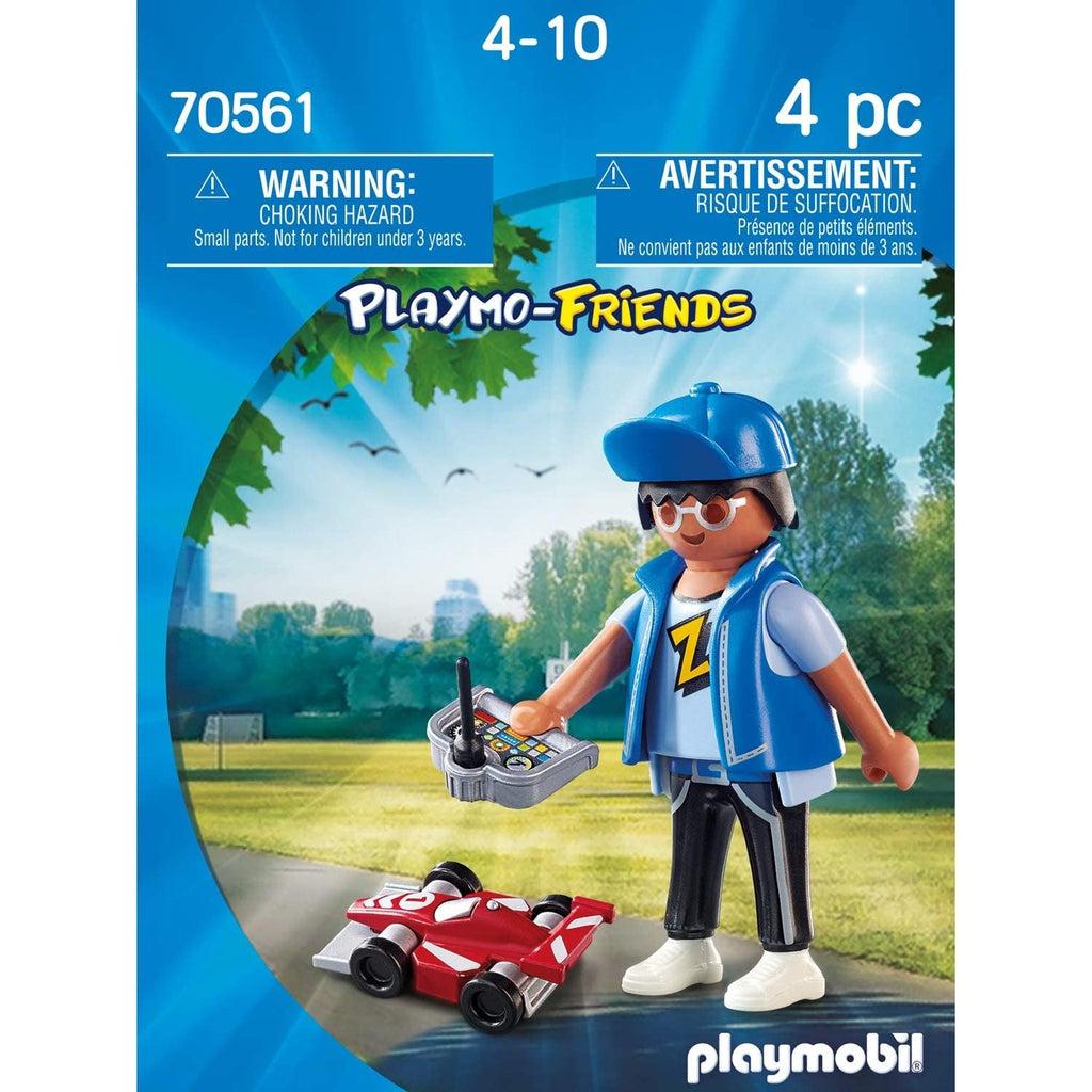 Boy with RC Car-Playmobil-The Red Balloon Toy Store