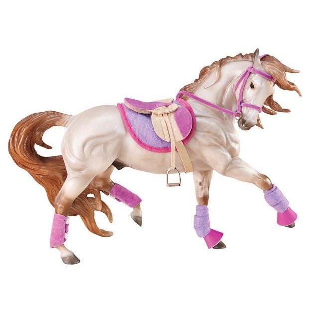 Breyer English Riding Set - Hot Colors Toy figure saddle-Breyer-The Red Balloon Toy Store