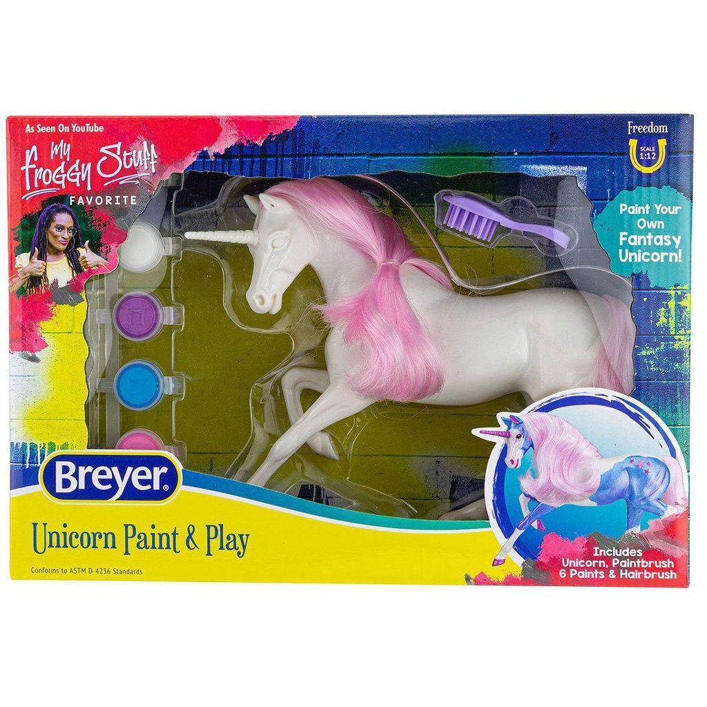 Breyer Unicorn Paint and Play Freedom Series-Breyer-The Red Balloon Toy Store