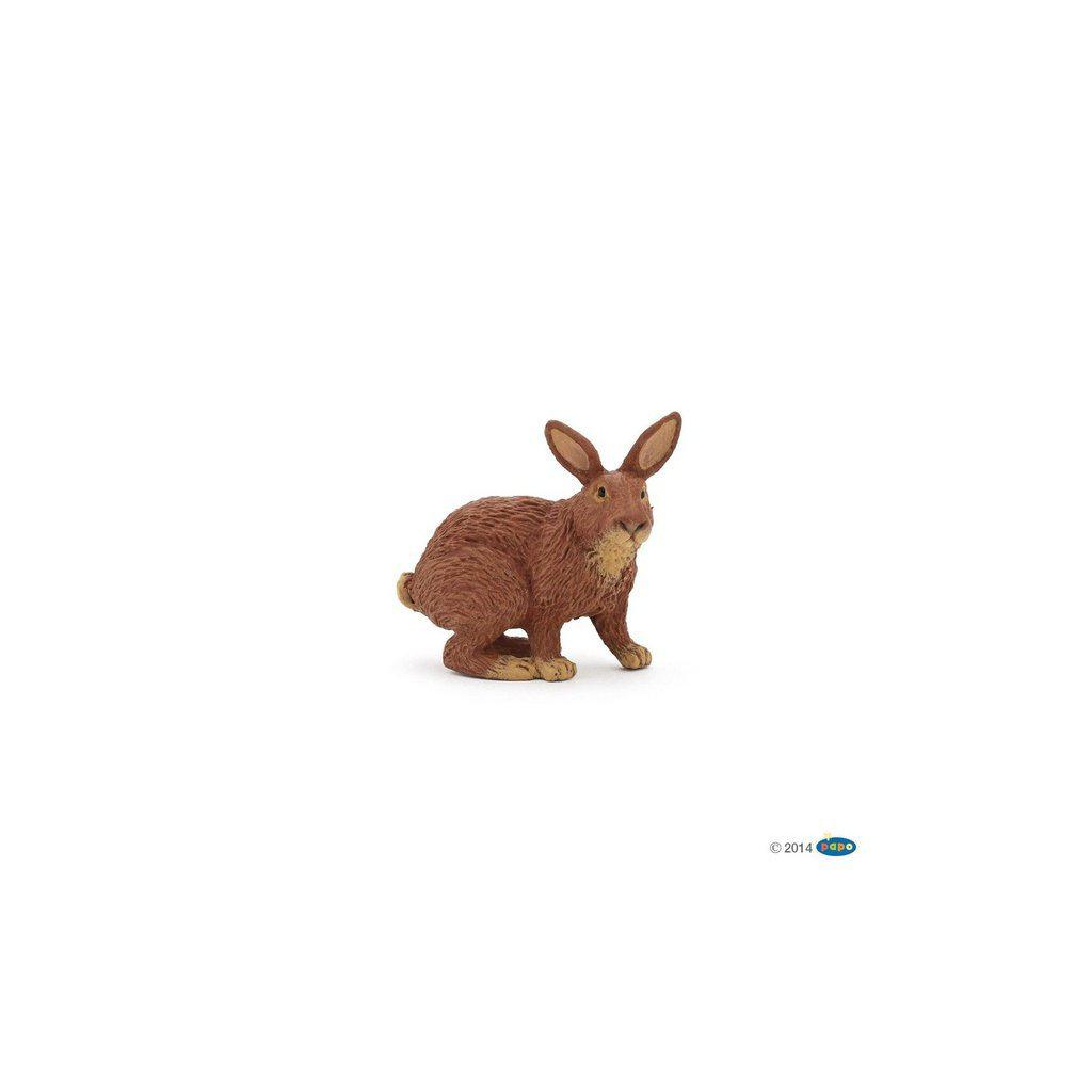 Brown Rabbit-Papo-The Red Balloon Toy Store