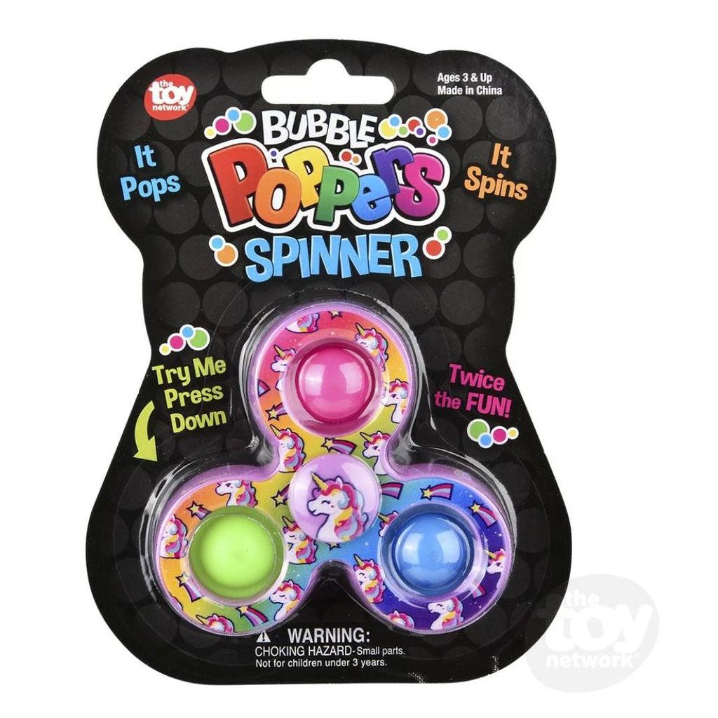 Bubble Popper Spinner - Unicorn Print - The Toy Network – Red Balloon Toy Store