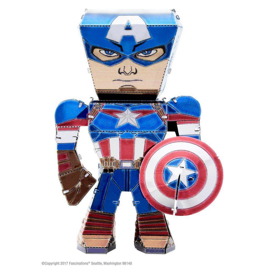 CAPTAIN AMERICA-Metal Earth-The Red Balloon Toy Store