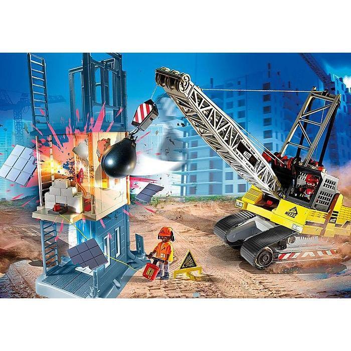 Astonishment Terminal Pants Playmobil Cable Excavator with Building Section – The Red Balloon Toy Store