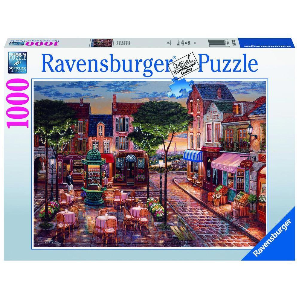Café Scene 1000pc-Ravensburger-The Red Balloon Toy Store