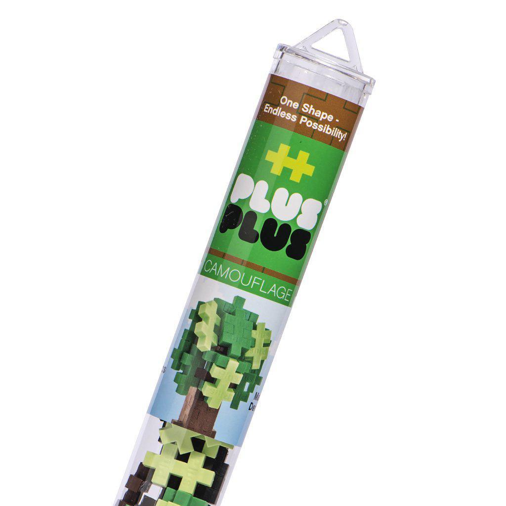 Camouflage Open Play Tube-Plus-Plus-The Red Balloon Toy Store