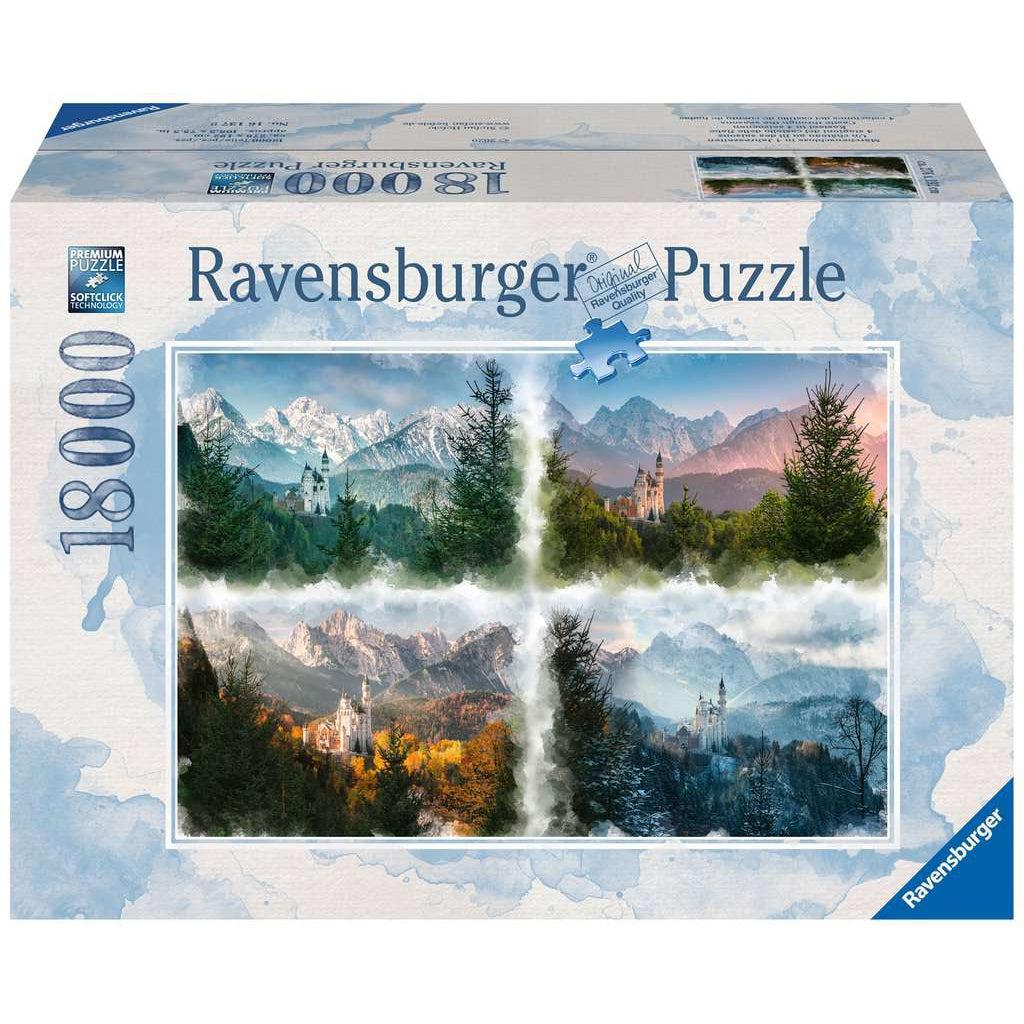 Castle Through the Seasons-Ravensburger-The Red Balloon Toy Store