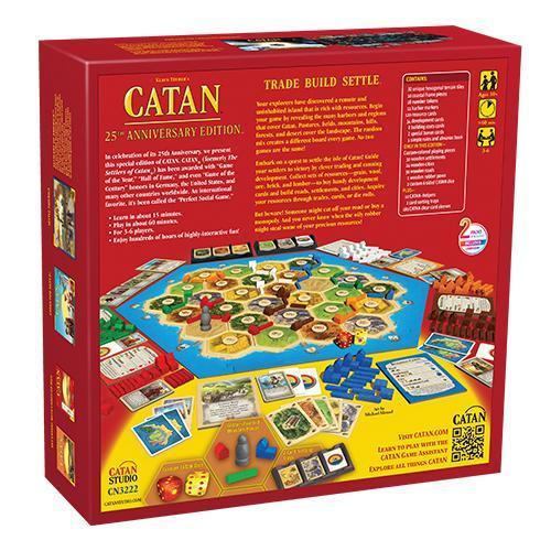 Catan - 25th Anniversary Edition-Catan Studio-The Red Balloon Toy Store