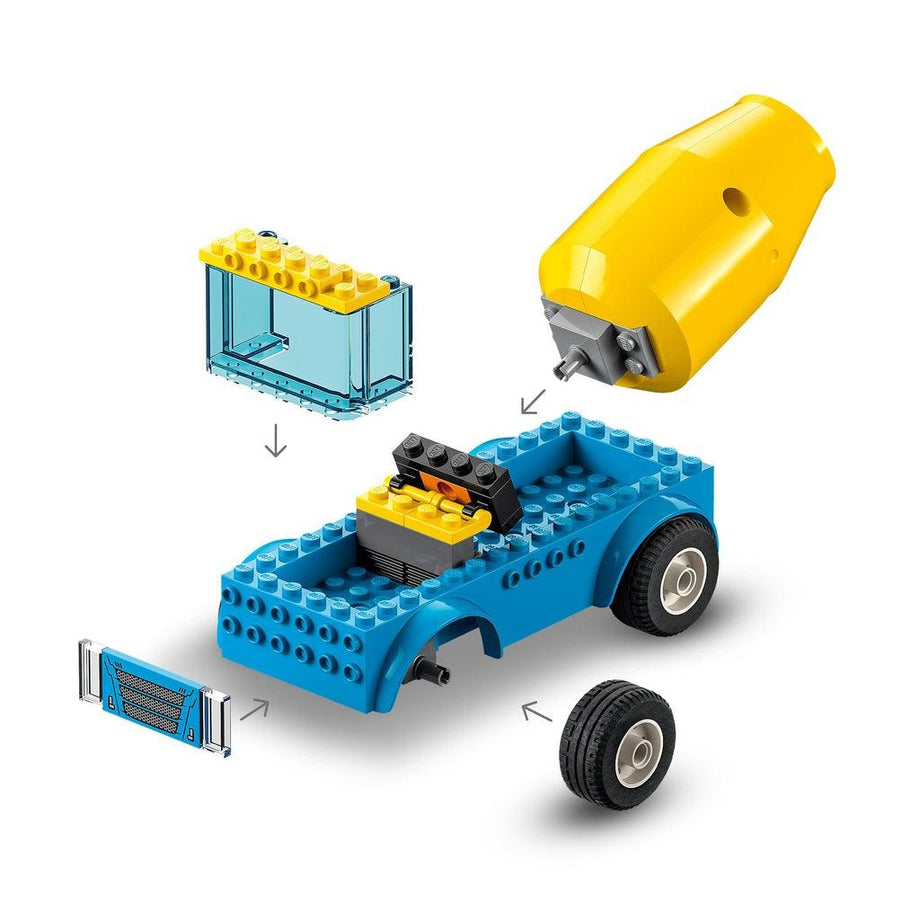Hare shuttle Had LEGO Cement Mixer Truck (60325) – The Red Balloon Toy Store