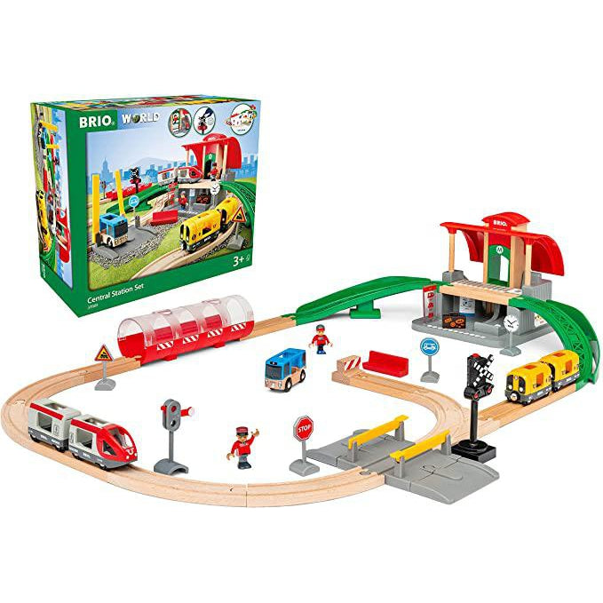 Central Station Set - Brio – The Red Balloon Toy Store