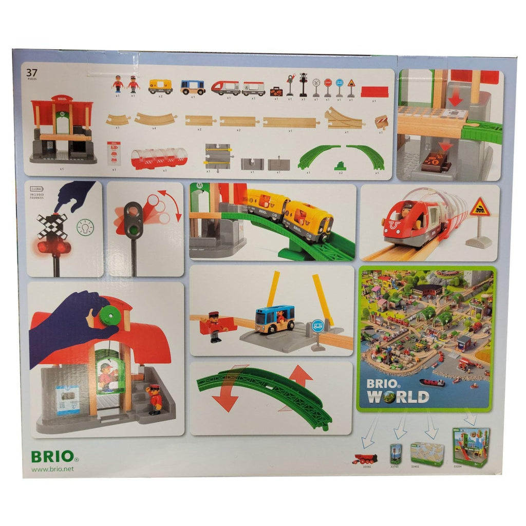 Central Station Set-Brio-The Red Balloon Toy Store