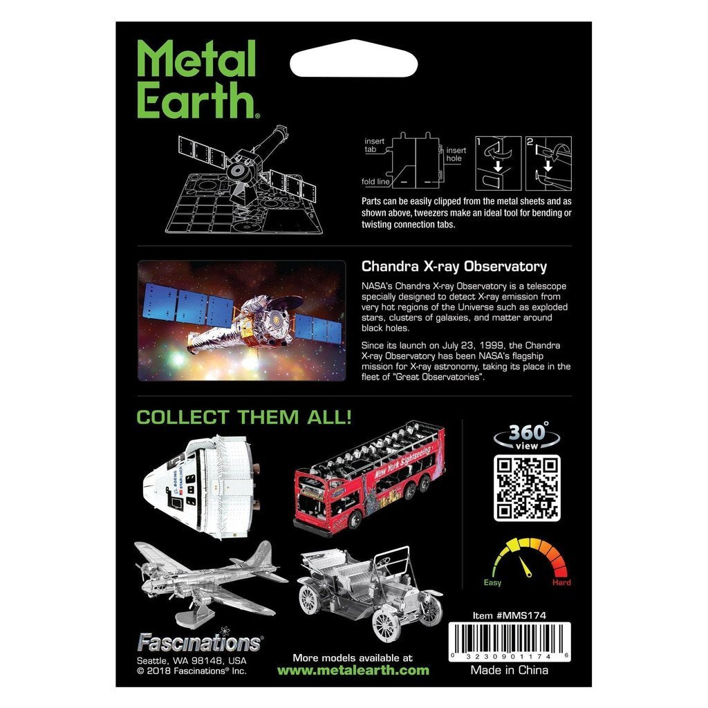 Chandra X-Ray Observatory-Metal Earth-The Red Balloon Toy Store