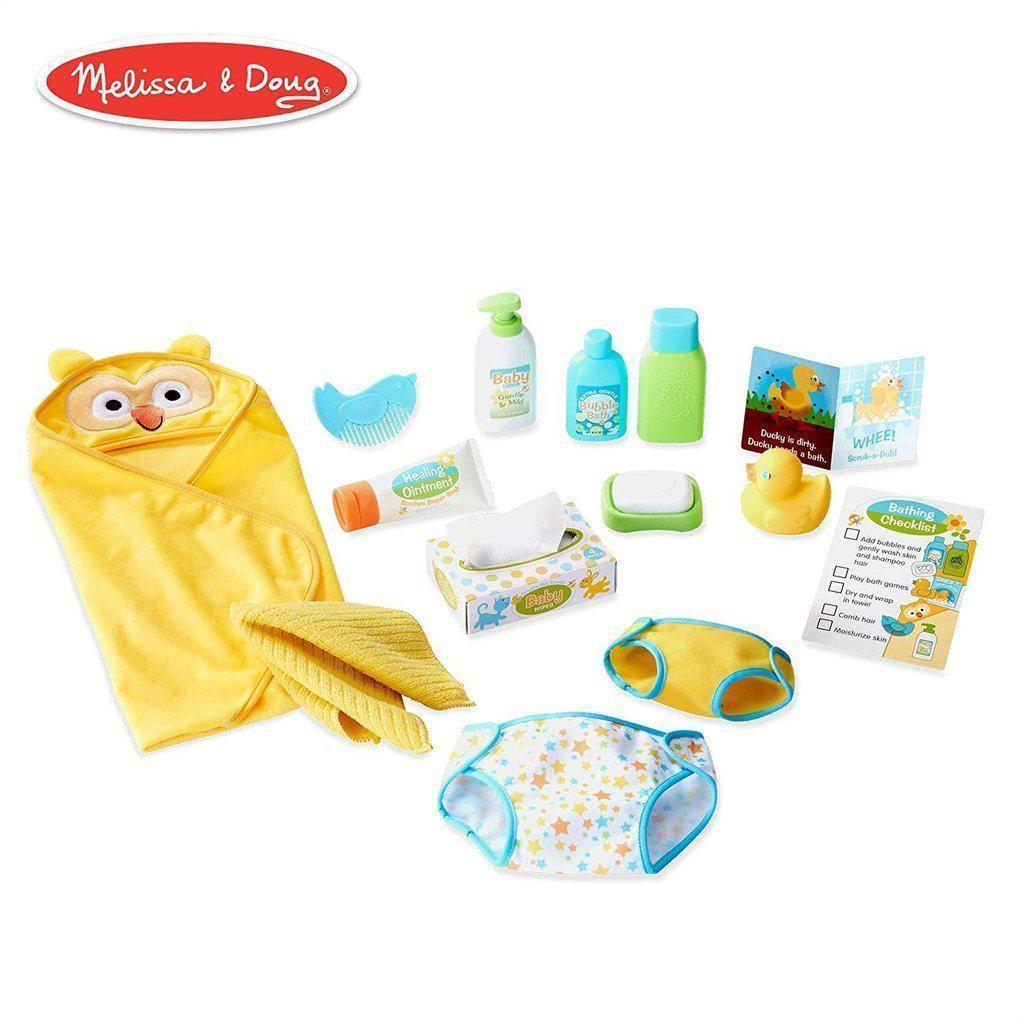 Changing & Bathtime Play Set-Melissa & Doug-The Red Balloon Toy Store