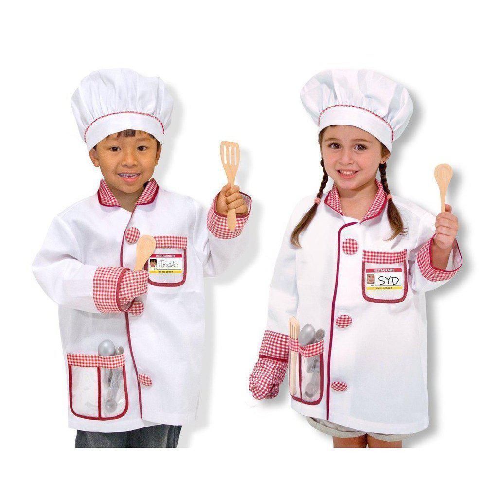 Chef Role Play Costume Set-Melissa & Doug-The Red Balloon Toy Store