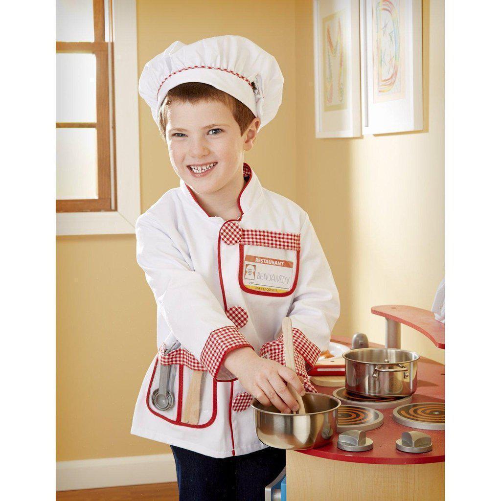 Chef Role Play Costume Set-Melissa & Doug-The Red Balloon Toy Store