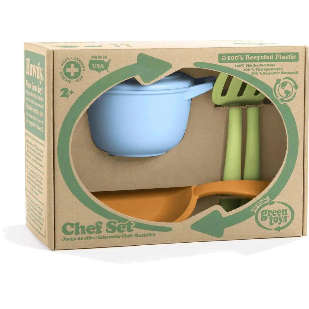 Chef Set-Green Toys-The Red Balloon Toy Store