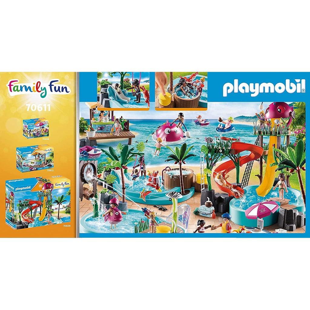 Children's Pool with Slide-Playmobil-The Red Balloon Toy Store