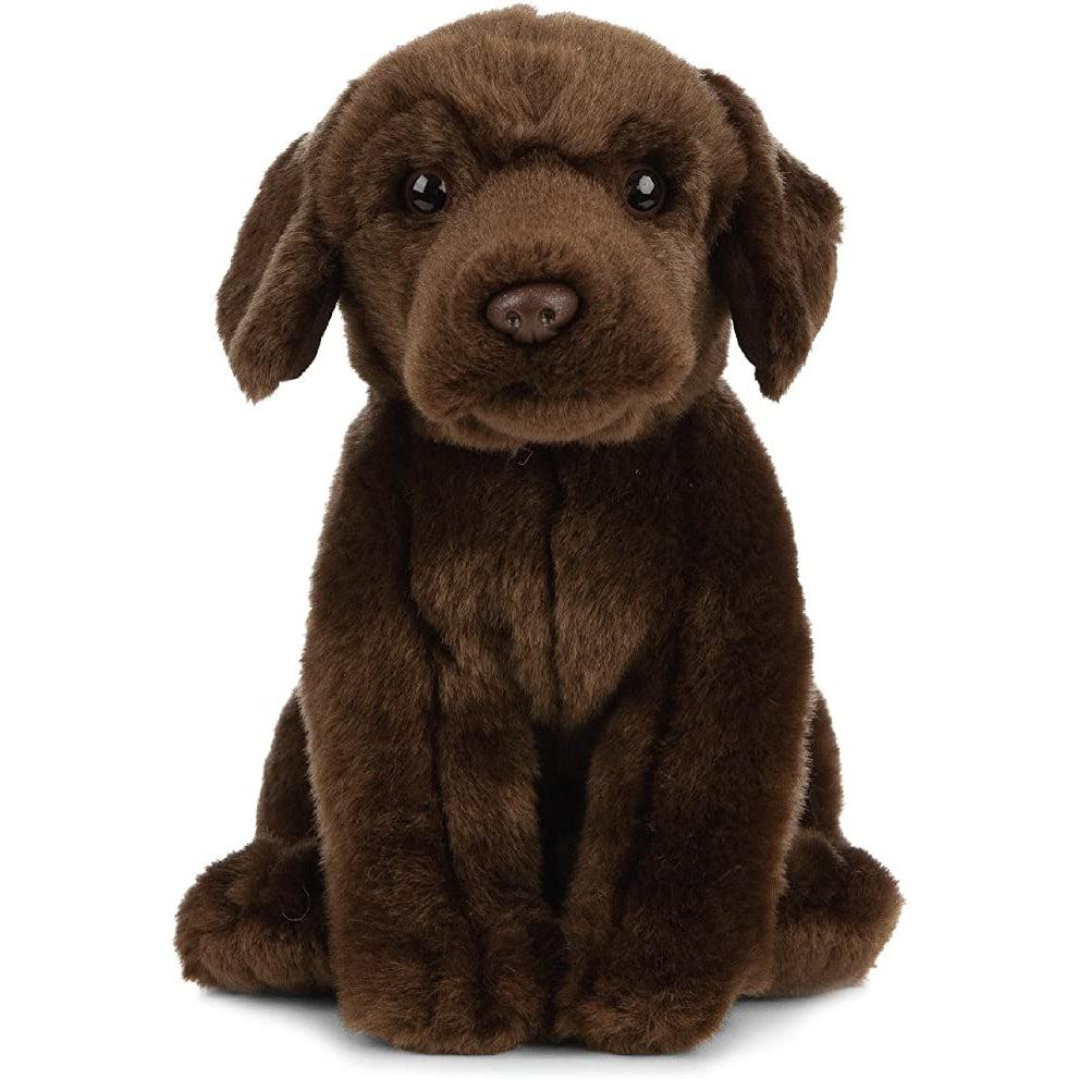 Chocolate Labrador 8"-Living Nature-The Red Balloon Toy Store