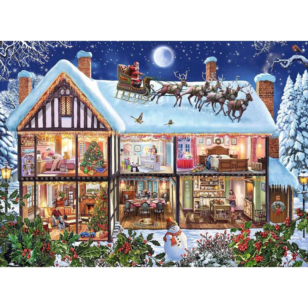 Christmas at Home 100pc-Ravensburger-The Red Balloon Toy Store