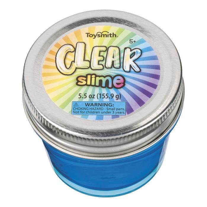 Clear Slime-Toysmith-The Red Balloon Toy Store