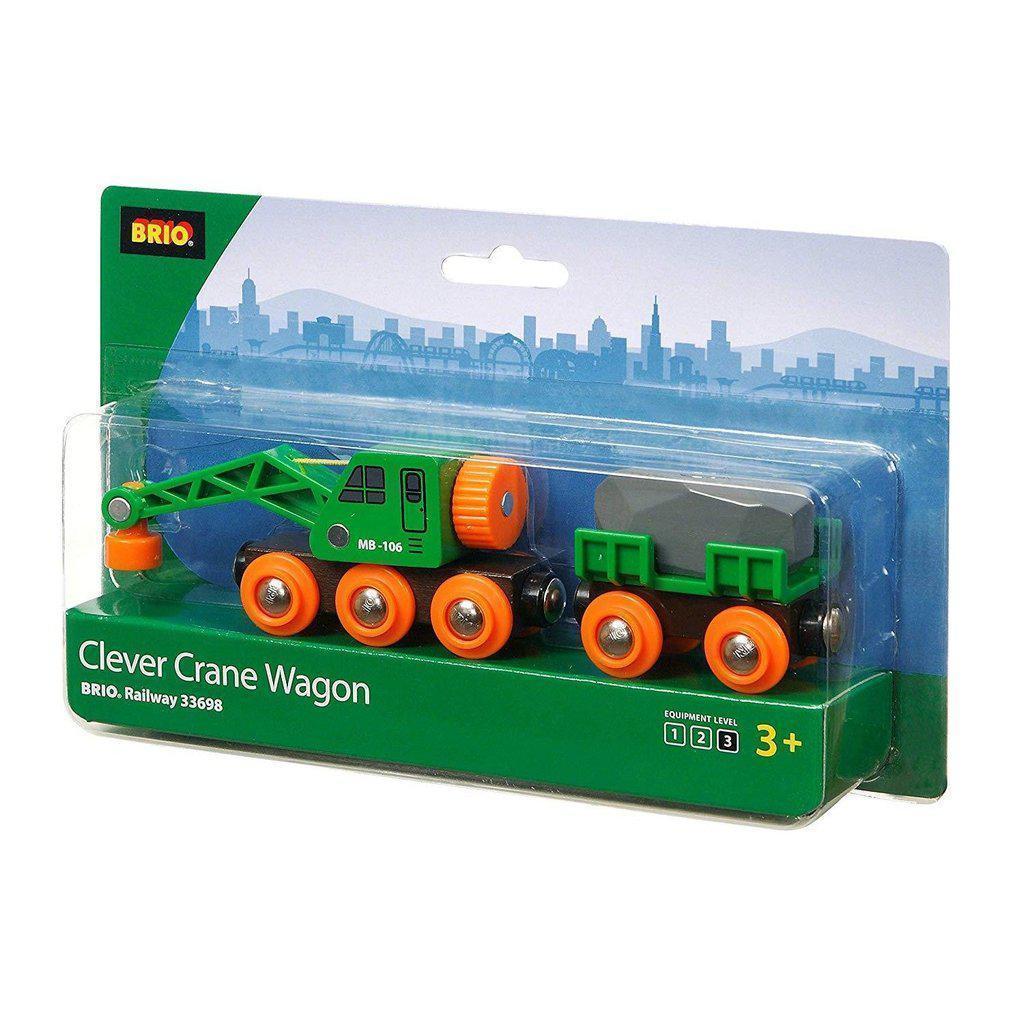 Clever Crane Wagon-Brio-The Red Balloon Toy Store