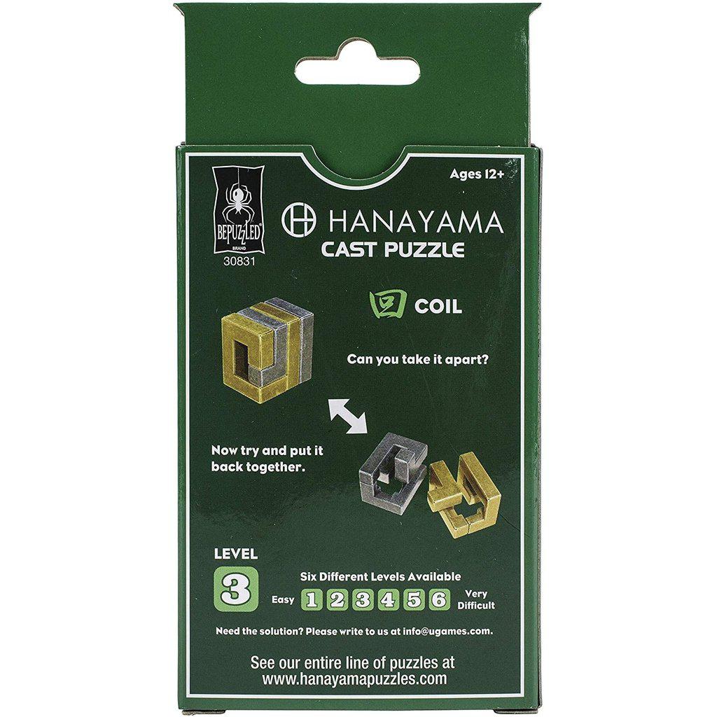 Coil - Level 3 Hanayama Cast Puzzle-BePuzzled-The Red Balloon Toy Store