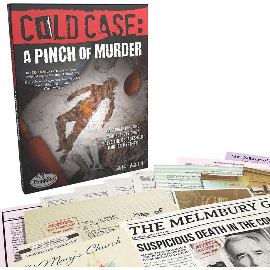 Cold Case: A Pinch of Murder - ThinkFun – The Red Balloon Toy Store
