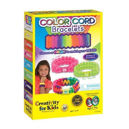 Color Cord Bracelets-Creativity for Kids-The Red Balloon Toy Store
