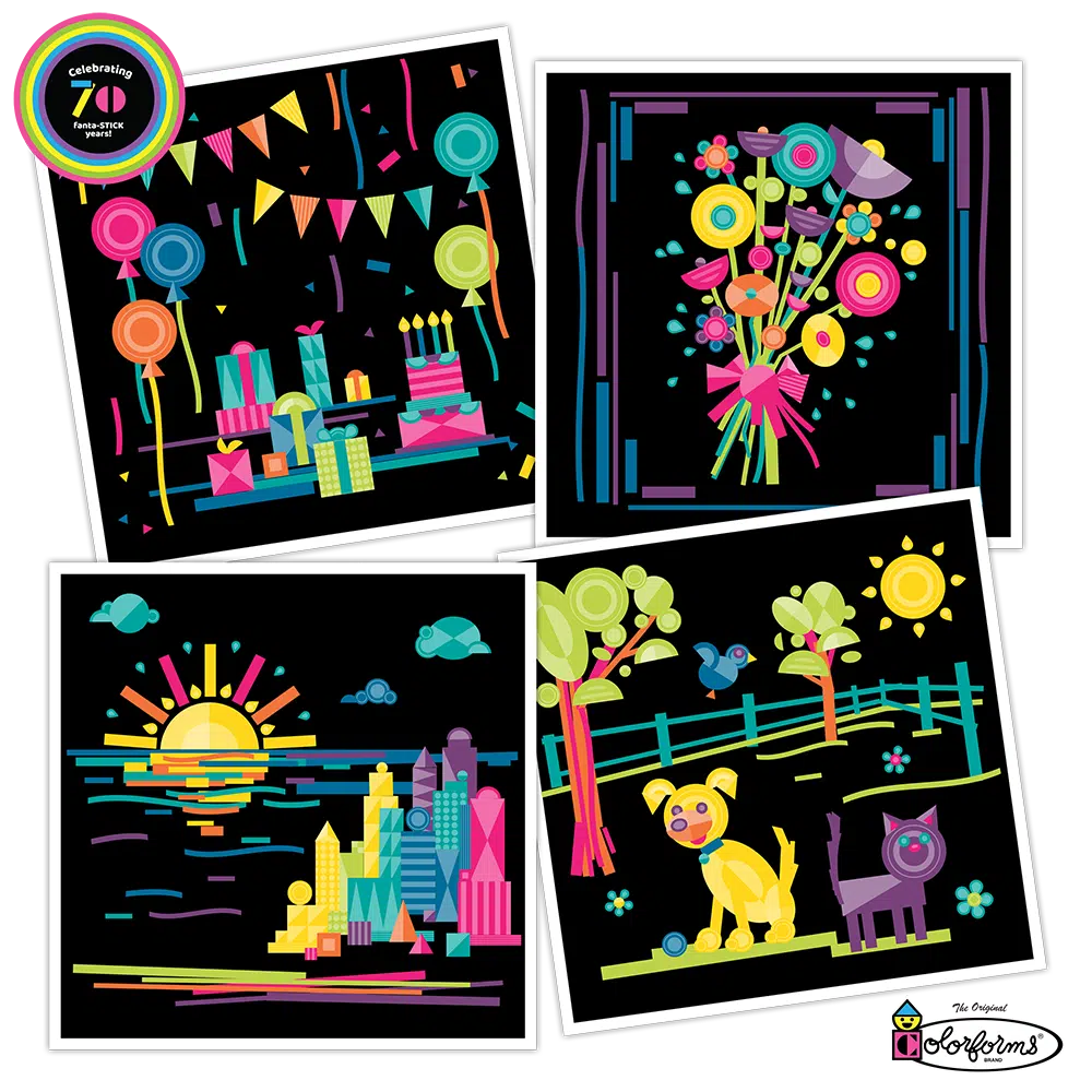 Colorforms 70th Anniv.-Colorforms-The Red Balloon Toy Store